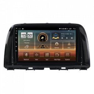 Navigatie dedicata cu Android Mazda CX-5 2011 - 2017, 8GB RAM, Radio GPS Dual Zone, Display HD IPS 9" Touchscreen, Internet Wi-Fi si slot SIM 4G, Bluetooth, MirrorLink, USB, Waze