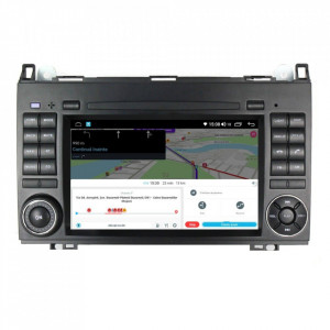 Navigatie dedicata cu Android Mercedes A-Class W169 2004 - 2012, 1GB RAM, Radio GPS Dual Zone, Display HD 7" Touchscreen, Internet Wi-Fi, Bluetooth, MirrorLink, USB, Waze