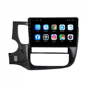 Navigatie dedicata cu Android Mitsubishi Outlander III 2012 - 2019, 2GB RAM, Radio GPS Dual Zone, Display HD 10" Touchscreen, Internet Wi-Fi, Bluetooth, MirrorLink, USB, Waze