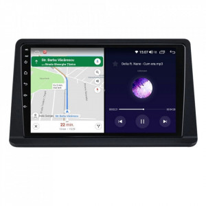 Navigatie dedicata cu Android Mitsubishi Pajero II 1990 - 2001, 6GB RAM, Radio GPS Dual Zone, Display HD IPS 9" Touchscreen, Internet Wi-Fi si slot SIM 4G, Bluetooth, MirrorLink, USB, Waze