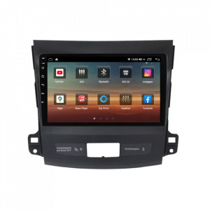 Navigatie dedicata cu Android Peugeot 4007 2007 - 2013, 4GB RAM, Radio GPS Dual Zone, Display HD IPS 9" Touchscreen, Internet Wi-Fi si slot SIM 4G, Bluetooth, MirrorLink, USB, Waze