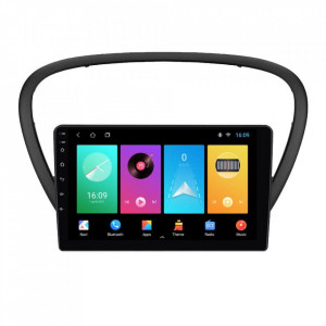 Navigatie dedicata cu Android Peugeot 607 2004 - 2011, 2GB RAM, Radio GPS Dual Zone, Display HD 9" Touchscreen, Internet Wi-Fi, Bluetooth, MirrorLink, USB, Waze