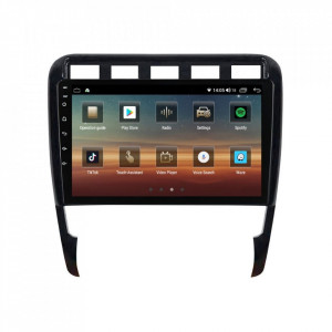 Navigatie dedicata cu Android Porsche Cayenne 2002 - 2010, 6GB RAM, Radio GPS Dual Zone, Display HD IPS 9" Touchscreen, Internet Wi-Fi si slot SIM 4G, Bluetooth, MirrorLink, USB, Waze