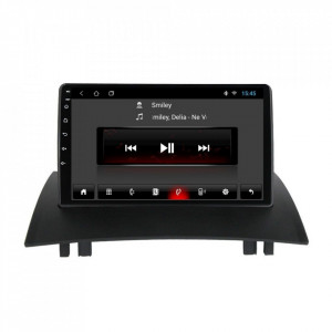 Navigatie dedicata cu Android Renault Megane II 2001 - 2009, 1GB RAM, Radio GPS Dual Zone, Display HD 9" Touchscreen, Internet Wi-Fi, Bluetooth, MirrorLink, USB, Waze