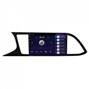 Navigatie dedicata cu Android Seat Leon 5F 2013 - 2020, 8GB RAM, Radio GPS Dual Zone, Display HD IPS 9" Touchscreen, Internet Wi-Fi si slot SIM 4G, Bluetooth, MirrorLink, USB, Waze