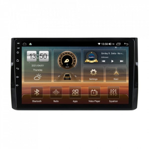 Navigatie dedicata cu Android Skoda Kodiaq dupa 2016, 4GB RAM, Radio GPS Dual Zone, Display HD IPS 10" Touchscreen, Internet Wi-Fi si slot SIM 4G, Bluetooth, MirrorLink, USB, Waze