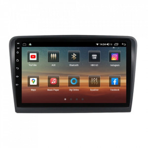 Navigatie dedicata cu Android Skoda Superb II 2008 - 2015, 4GB RAM, Radio GPS Dual Zone, Display HD IPS 10" Touchscreen, Internet Wi-Fi si slot SIM 4G, Bluetooth, MirrorLink, USB, Waze