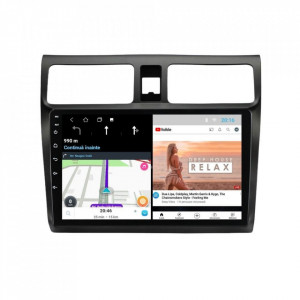 Navigatie dedicata cu Android Suzuki Swift III 2005 - 2010, 1GB RAM, Radio GPS Dual Zone, Display HD 10" Touchscreen, Internet Wi-Fi, Bluetooth, MirrorLink, USB, Waze