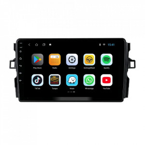 Navigatie dedicata cu Android Toyota Auris 2006 - 2012, 2GB RAM, Radio GPS Dual Zone, Display HD 9" Touchscreen, Internet Wi-Fi, Bluetooth, MirrorLink, USB, Waze