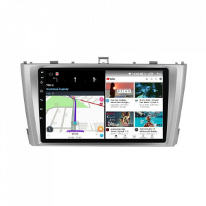 Navigatie dedicata cu Android Toyota Avensis 2009 - 2015, 4GB RAM, Radio GPS Dual Zone, Display HD IPS 9" Touchscreen, Internet Wi-Fi si slot SIM 4G, Bluetooth, MirrorLink, USB, Waze