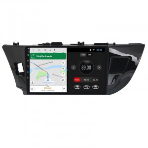 Navigatie dedicata cu Android Toyota Corolla 2013 - 2017, 2GB RAM, Radio GPS Dual Zone, Display HD 10" Touchscreen, Internet Wi-Fi, Bluetooth, MirrorLink, USB, Waze