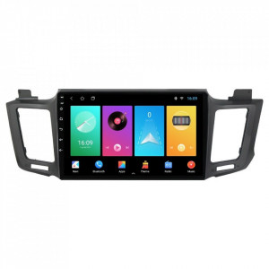 Navigatie dedicata cu Android Toyota Rav4 IV 2013 - 2018, 2GB RAM, Radio GPS Dual Zone, Display HD 10" Touchscreen, Internet Wi-Fi, Bluetooth, MirrorLink, USB, Waze