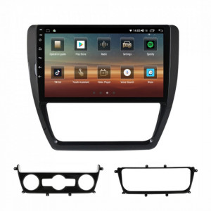 Navigatie dedicata cu Android VW Jetta IV 2011 - 2018, 4GB RAM, Radio GPS Dual Zone, Display HD IPS 10" Touchscreen, Internet Wi-Fi si slot SIM 4G, Bluetooth, MirrorLink, USB, Waze
