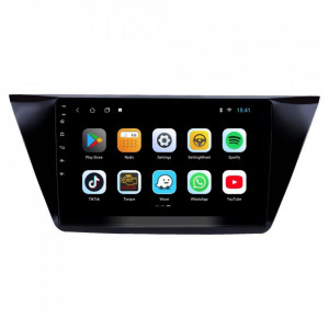 Navigatie dedicata cu Android VW Touran III dupa 2015, 1GB RAM, Radio GPS Dual Zone, Display HD 10" Touchscreen, Internet Wi-Fi, Bluetooth, MirrorLink, USB, Waze