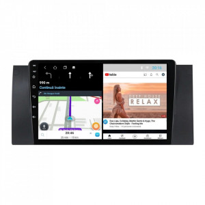 Navigatie dedicata cu Android BMW X5 (E53) 2000 - 2006, 2GB RAM, Radio GPS Dual Zone, Display HD 9" Touchscreen, Internet Wi-Fi, Bluetooth, MirrorLink, USB, Waze