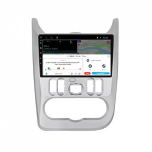 Navigatie dedicata cu Android Dacia Duster I 2010 - 2013, 1GB RAM, Radio GPS Dual Zone, Display HD 9" Touchscreen, Internet Wi-Fi, Bluetooth, MirrorLink, USB, Waze