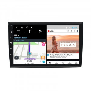 Navigatie dedicata cu Android Fiat Bravo 2007 - 2016, 1GB RAM, Radio GPS Dual Zone, Display HD 9" Touchscreen, Internet Wi-Fi, Bluetooth, MirrorLink, USB, Waze