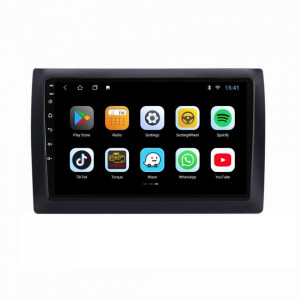 Navigatie dedicata cu Android Fiat Stilo 2001 - 2011, 1GB RAM, Radio GPS Dual Zone, Display HD 9" Touchscreen, Internet Wi-Fi, Bluetooth, MirrorLink, USB, Waze