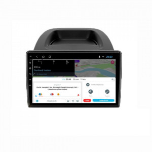 Navigatie dedicata cu Android Ford Ecosport dupa 2018, 2GB RAM, Radio GPS Dual Zone, Display HD 10" Touchscreen, Internet Wi-Fi, Bluetooth, MirrorLink, USB, Waze