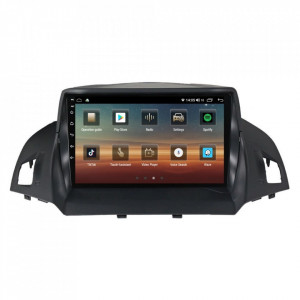 Navigatie dedicata cu Android Ford Kuga II 2012 - 2019, 6GB RAM, Radio GPS Dual Zone, Display HD IPS 9" Touchscreen, Internet Wi-Fi si slot SIM 4G, Bluetooth, MirrorLink, USB, Waze