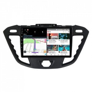 Navigatie dedicata cu Android Ford Transit / Tourneo Custom 2012 - 2018, 6GB RAM, Radio GPS Dual Zone, Display HD IPS 9" Touchscreen, Internet Wi-Fi si slot SIM 4G, Bluetooth, MirrorLink, USB, Waze