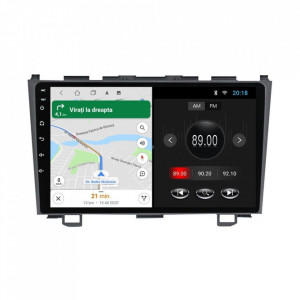 Navigatie dedicata cu Android Honda CR-V III 2006 - 2012, 1GB RAM, Radio GPS Dual Zone, Display HD 9" Touchscreen, Internet Wi-Fi, Bluetooth, MirrorLink, USB, Waze