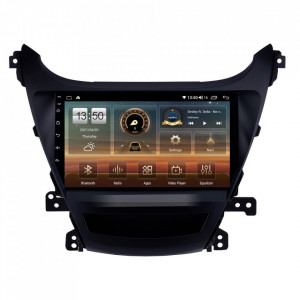 Navigatie dedicata cu Android Hyundai Elantra V 2014 - 2016, 4GB RAM, Radio GPS Dual Zone, Display HD IPS 9" Touchscreen, Internet Wi-Fi si slot SIM 4G, Bluetooth, MirrorLink, USB, Waze