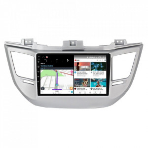 Navigatie dedicata cu Android Hyundai Tucson 2015 - 2018, 4GB RAM, Radio GPS Dual Zone, Display HD IPS 9" Touchscreen, Internet Wi-Fi si slot SIM 4G, Bluetooth, MirrorLink, USB, Waze
