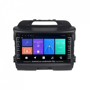 Navigatie dedicata cu Android KIA Sportage 2010 - 2016, 1GB RAM, Radio GPS Dual Zone, Display HD IPS 8" Touchscreen, Internet Wi-Fi, Bluetooth, MirrorLink, USB, Waze