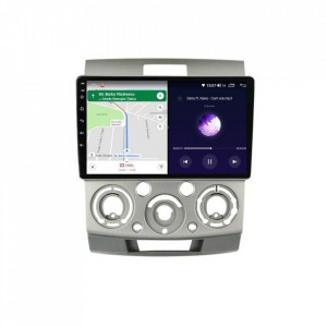 Navigatie dedicata cu Android Mazda BT-50 2005 - 2011, 6GB RAM, Radio GPS Dual Zone, Display HD IPS 9" Touchscreen, Internet Wi-Fi si slot SIM 4G, Bluetooth, MirrorLink, USB, Waze