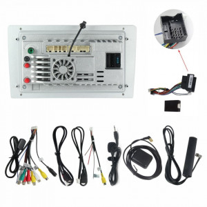 Navigatie dedicata cu Android Mercedes C-Class W203 2004 - 2007, 4GB RAM, Radio GPS Dual Zone, Display HD IPS 9" Touchscreen, Internet Wi-Fi si slot SIM 4G, Bluetooth, MirrorLink, USB, Waze