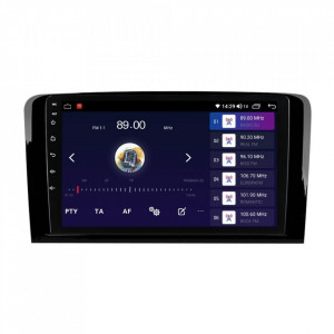 Navigatie dedicata cu Android Mercedes M-Class ML W164 2005 - 2012, 6GB RAM, Radio GPS Dual Zone, Display HD IPS 9" Touchscreen, Internet Wi-Fi si slot SIM 4G, Bluetooth, MirrorLink, USB, Waze