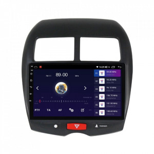 Navigatie dedicata cu Android Mitsubishi ASX 2010 - 2019, 4GB RAM, Radio GPS Dual Zone, Display HD IPS 10" Touchscreen, Internet Wi-Fi si slot SIM 4G, Bluetooth, MirrorLink, USB, Waze