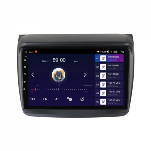 Navigatie dedicata cu Android Mitsubishi L200 2005 - 2015, 4GB RAM, Radio GPS Dual Zone, Display HD IPS 9" Touchscreen, Internet Wi-Fi si slot SIM 4G, Bluetooth, MirrorLink, USB, Waze