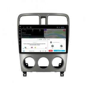 Navigatie dedicata cu Android Subaru Forester 2002 - 2008, 1GB RAM, Radio GPS Dual Zone, Display HD 9" Touchscreen, Internet Wi-Fi, Bluetooth, MirrorLink, USB, Waze