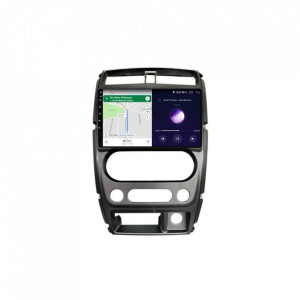 Navigatie dedicata cu Android Suzuki Jimny 2005 - 2018, 8GB RAM, Radio GPS Dual Zone, Display HD IPS 9" Touchscreen, Internet Wi-Fi si slot SIM 4G, Bluetooth, MirrorLink, USB, Waze