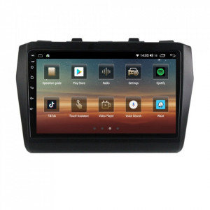 Navigatie dedicata cu Android Suzuki Swift V dupa 2017, 8GB RAM, Radio GPS Dual Zone, Display HD IPS 9" Touchscreen, Internet Wi-Fi si slot SIM 4G, Bluetooth, MirrorLink, USB, Waze
