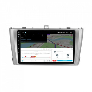 Navigatie dedicata cu Android Toyota Avensis 2009 - 2015, 6GB RAM, Radio GPS Dual Zone, Display HD IPS 9" Touchscreen, Internet Wi-Fi si slot SIM 4G, Bluetooth, MirrorLink, USB, Waze