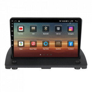 Navigatie dedicata cu Android Volvo XC90 I 2002 - 2015, 4GB RAM, Radio GPS Dual Zone, Display HD IPS 9" Touchscreen, Internet Wi-Fi si slot SIM 4G, Bluetooth, MirrorLink, USB, Waze
