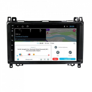 Navigatie dedicata cu Android VW Crafter 2006 - 2016, 2GB RAM, Radio GPS Dual Zone, Display HD 9" Touchscreen, Internet Wi-Fi, Bluetooth, MirrorLink, USB, Waze