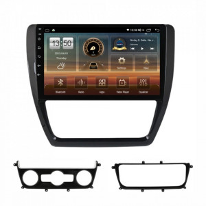Navigatie dedicata cu Android VW Jetta IV 2011 - 2018, 4GB RAM, Radio GPS Dual Zone, Display HD IPS 10" Touchscreen, Internet Wi-Fi si slot SIM 4G, Bluetooth, MirrorLink, USB, Waze