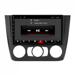 Navigatie dedicata cu Android BMW Seria 1 (E81 / E87) 2007 - 2013, clima manuala, 2GB RAM, Radio GPS Dual Zone, Display HD 9" Touchscreen, Internet Wi-Fi, Bluetooth, MirrorLink, USB, Waze