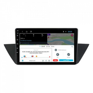 Navigatie dedicata cu Android BMW X1 (E84) 2009 - 2015, 1GB RAM, Radio GPS Dual Zone, Display HD 10" Touchscreen, Internet Wi-Fi, Bluetooth, MirrorLink, USB, Waze