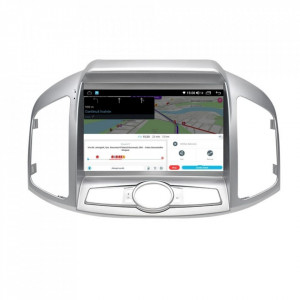 Navigatie dedicata cu Android Chevrolet Captiva 2011 - 2016, 4GB RAM, Radio GPS Dual Zone, Display HD IPS 9" Touchscreen, Internet Wi-Fi si slot SIM 4G, Bluetooth, MirrorLink, USB, Waze