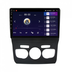 Navigatie dedicata cu Android Citroen C4 II 2009 - 2018, clima automata, 4GB RAM, Radio GPS Dual Zone, Display HD IPS 10" Touchscreen, Internet Wi-Fi si slot SIM 4G, Bluetooth, MirrorLink, USB, Waze