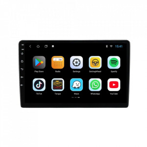 Navigatie dedicata cu Android Dacia Duster I 2013 - 2018, 2GB RAM, Radio GPS Dual Zone, Display HD 9" Touchscreen, Internet Wi-Fi, Bluetooth, MirrorLink, USB, Waze