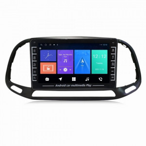 Navigatie dedicata cu Android Fiat Doblo dupa 2015, 1GB RAM, Radio GPS Dual Zone, Display HD IPS 8" Touchscreen, Internet Wi-Fi, Bluetooth, MirrorLink, USB, Waze