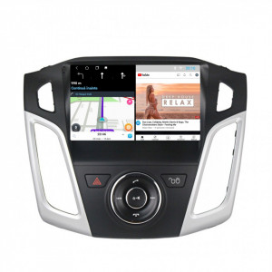 Navigatie dedicata cu Android Ford Focus III 2011 - 2018, 1GB RAM, Radio GPS Dual Zone, Display HD 9" Touchscreen, Internet Wi-Fi, Bluetooth, MirrorLink, USB, Waze