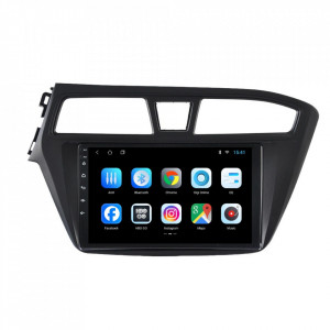 Navigatie dedicata cu Android Hyundai i20 2014 - 2018, 2GB RAM, Radio GPS Dual Zone, Display HD 9" Touchscreen, Internet Wi-Fi, Bluetooth, MirrorLink, USB, Waze