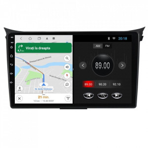 Navigatie dedicata cu Android Hyundai i30 2011 - 2017, 2GB RAM, Radio GPS Dual Zone, Display HD 9" Touchscreen, Internet Wi-Fi, Bluetooth, MirrorLink, USB, Waze